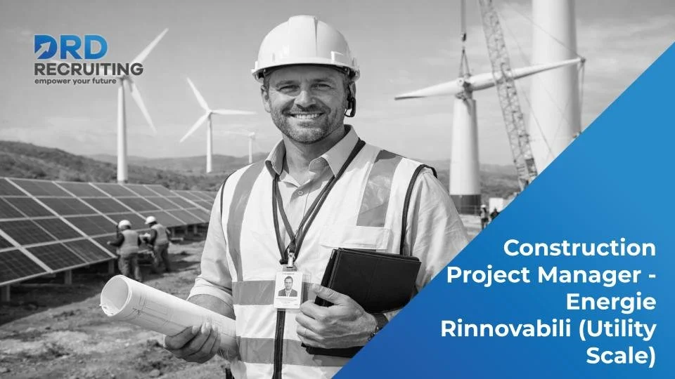 Construction Project Manager - Energie Rinnovabili (Utility Scale) - Roma