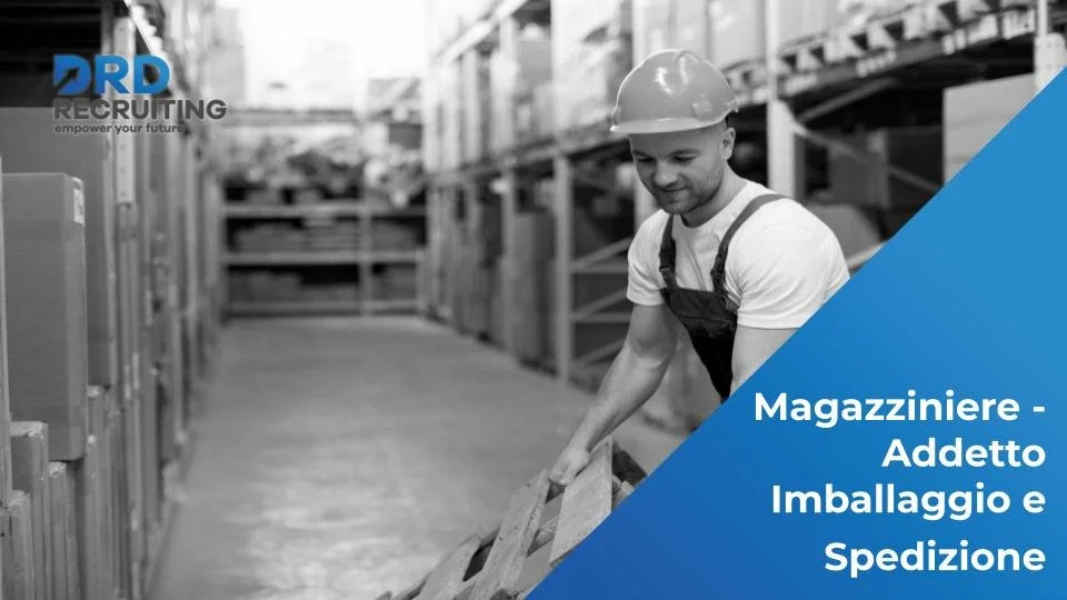 Magazziniere - Addetto Imballaggio e Spedizione - Conegliano (TV)