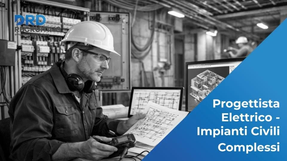 Progettista Elettrico - Impianti Civili Complessi - Milano e Perugia
