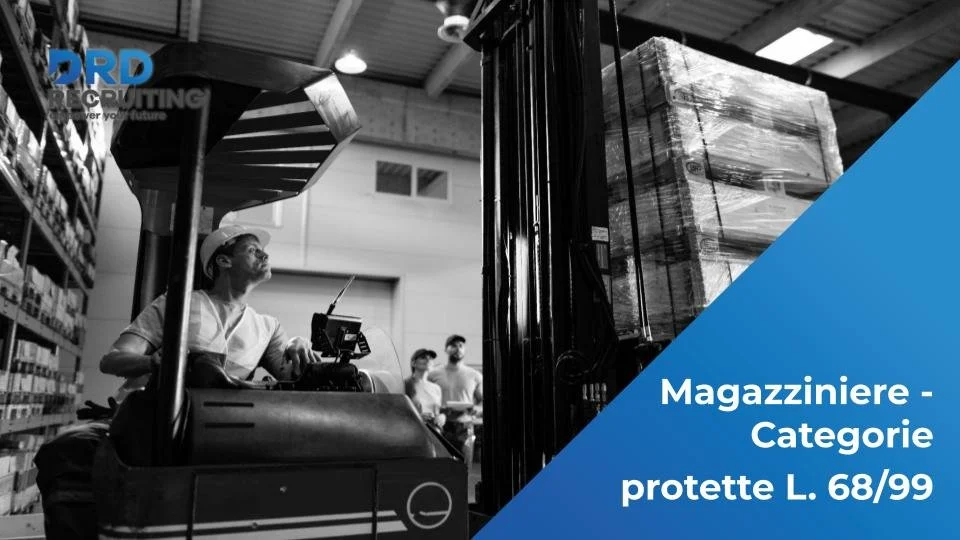 Magazziniere - Categorie protette L. 68/99 - Modena