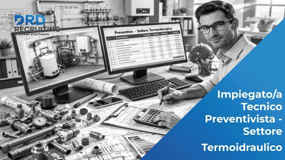 Impiegato/a Tecnico Preventivista - Settore Termoidraulico - Crema (CR)