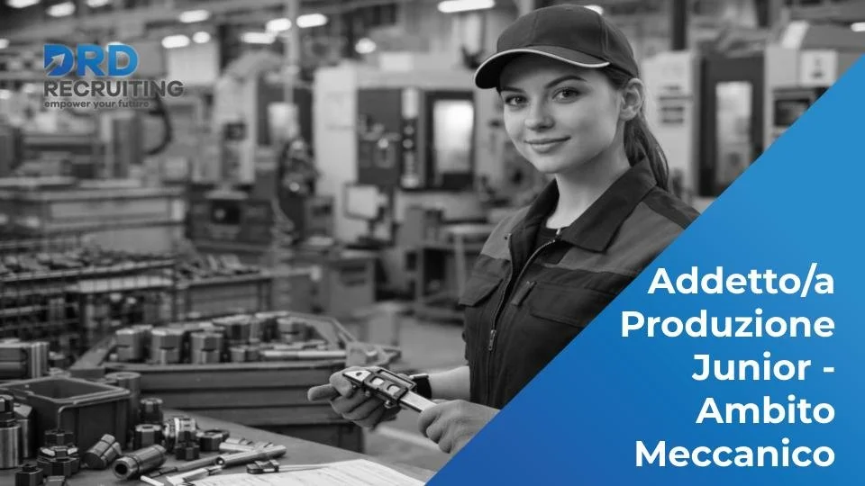 Addetto/a Produzione Junior - Ambito Meccanico - Albignasego (PD)