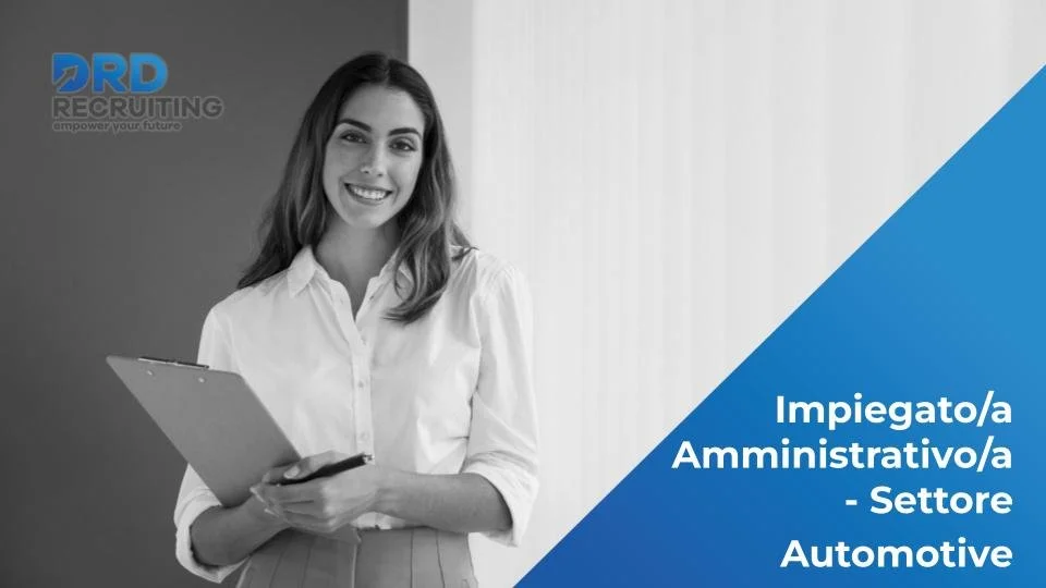 Impiegato/a Amministrativo/a - Settore Automotive - Gallarate (VA)