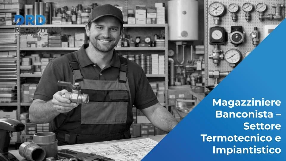 Magazziniere Banconista – Settore Termotecnico e Impiantistico - La Loggia (TO)