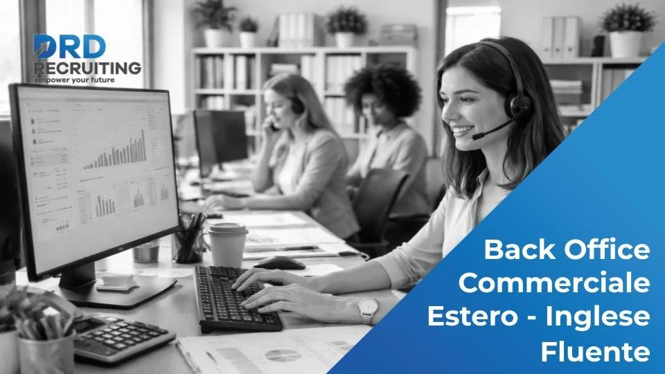 Back Office Commerciale Estero - Inglese Fluente - Saccolongo (PD)