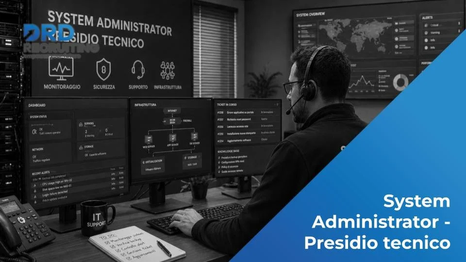 System Administrator - Presidio tecnico - Calenzano (FI) 