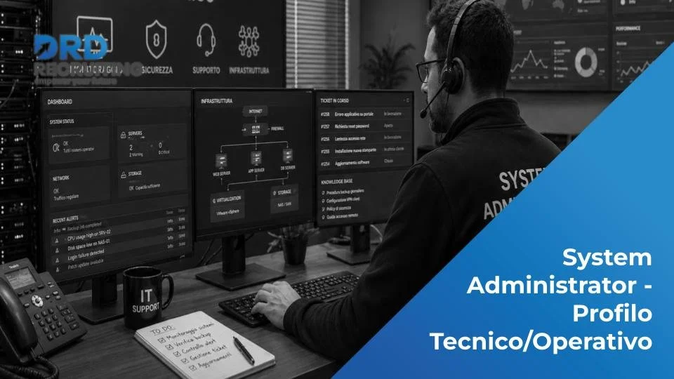 System Administrator &amp; Infrastructure – Profilo Tecnico/Operativo - Calenzano(FI)