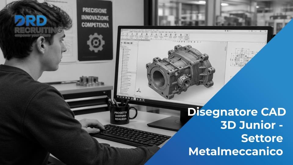 Disegnatore CAD 3D Junior - Settore Metalmeccanico - Cittadella (PD)