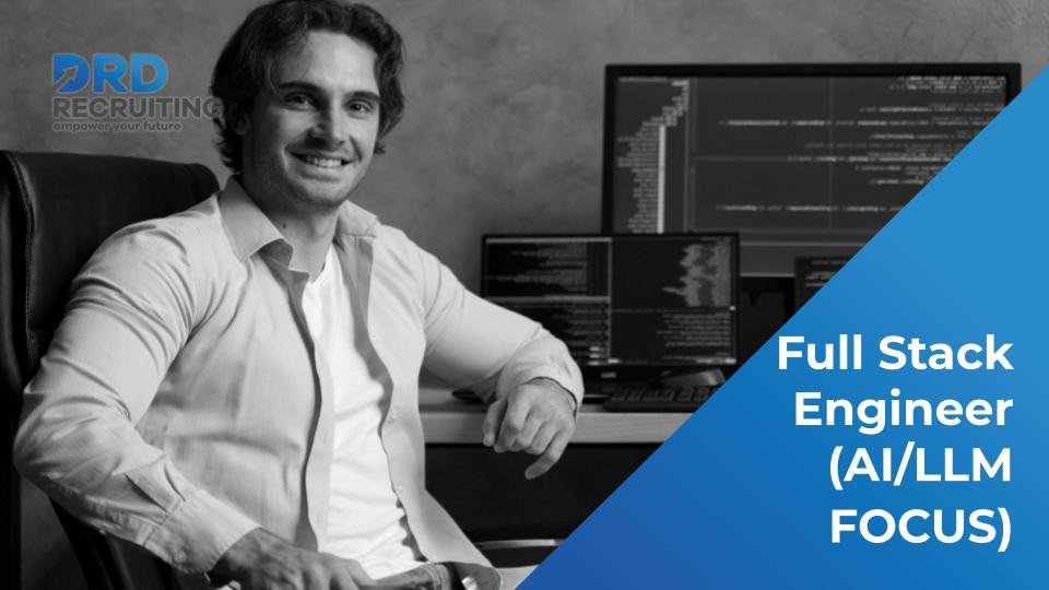 Full Stack Engineer (AI/LLM FOCUS) - Milano (zona Lorenteggio)