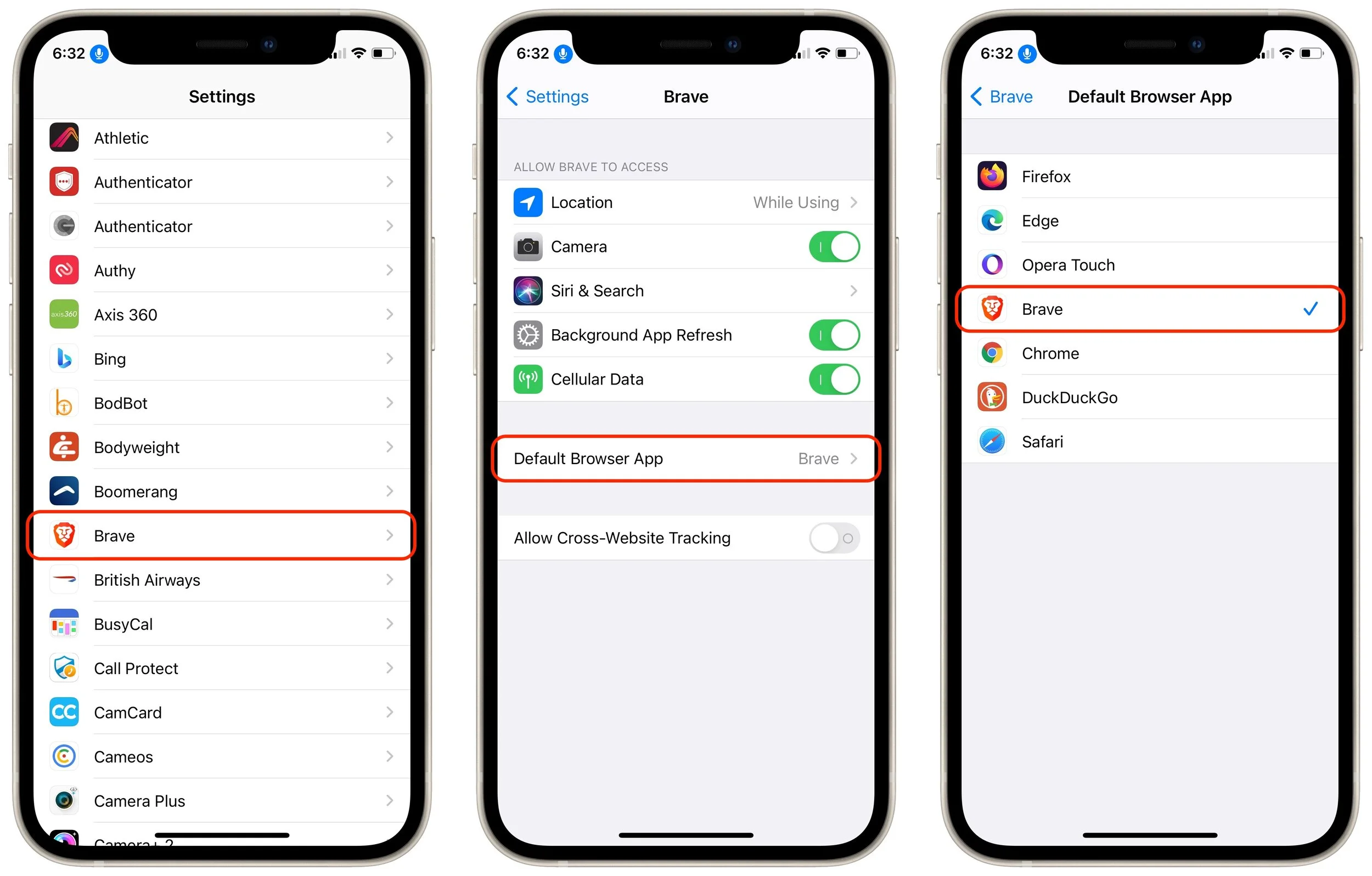 Choose Your Preferred Default Web Browser and Email App in iOS and iPadOS 14
