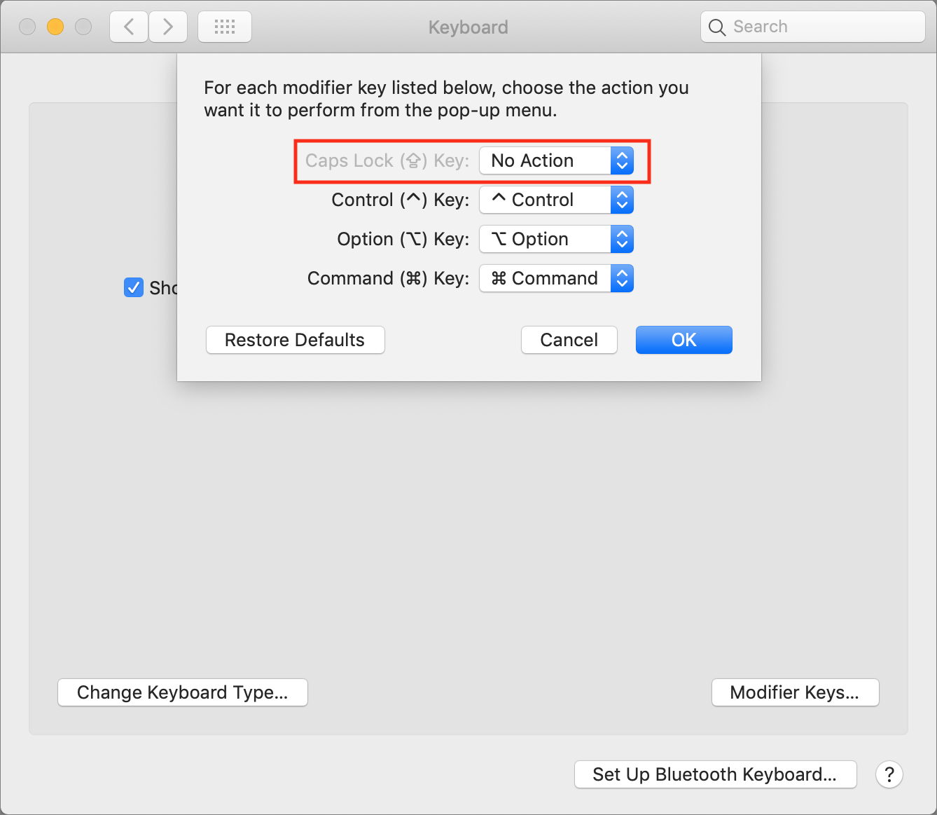 Disable or Remap the Caps Lock Key to Avoid Accidental ALL CAPS