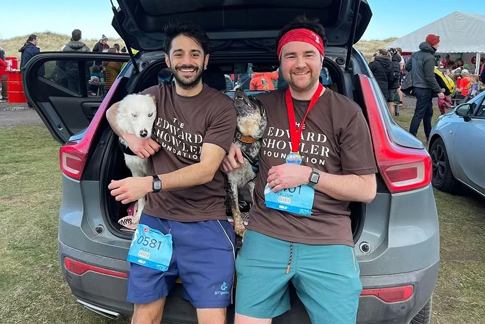 Callum and Alex complete the Endurancelife, Northumberland, Half Marathon