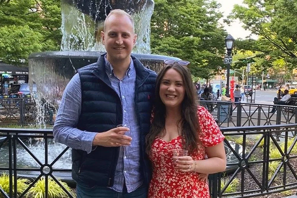 James and Sarah hitched!
