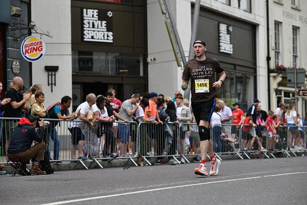 Luke Completes Cork City Marathon for the Foundation