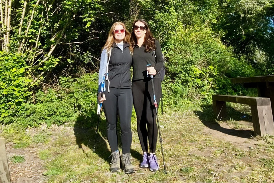 Leanne and Abi Complete the Jurassic Coast Ultra Challenge
