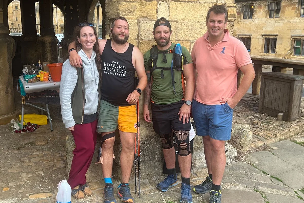 Tom completes mammoth 100 mile walk in just over 23 hours