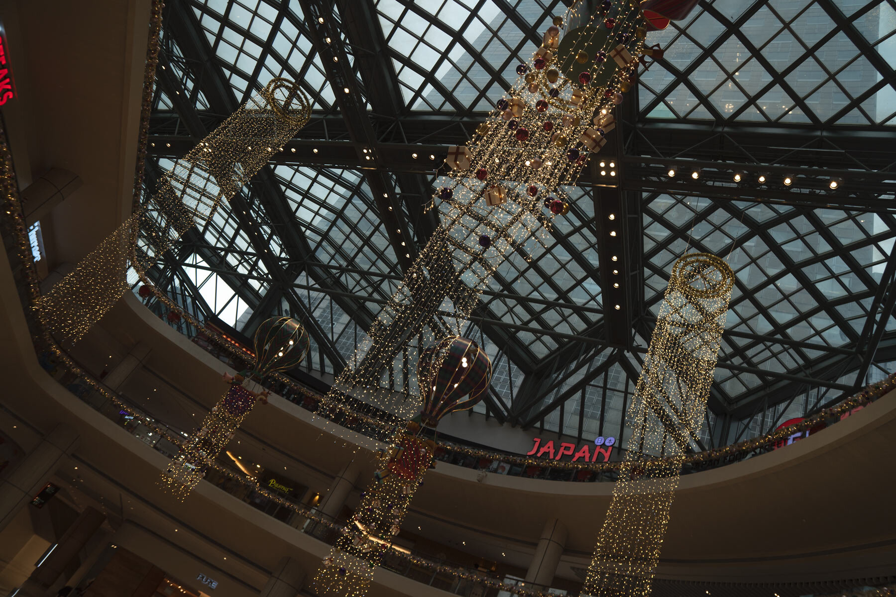 Singapur war zur Weihnachtszeit festlich und leuchtend geschmückt