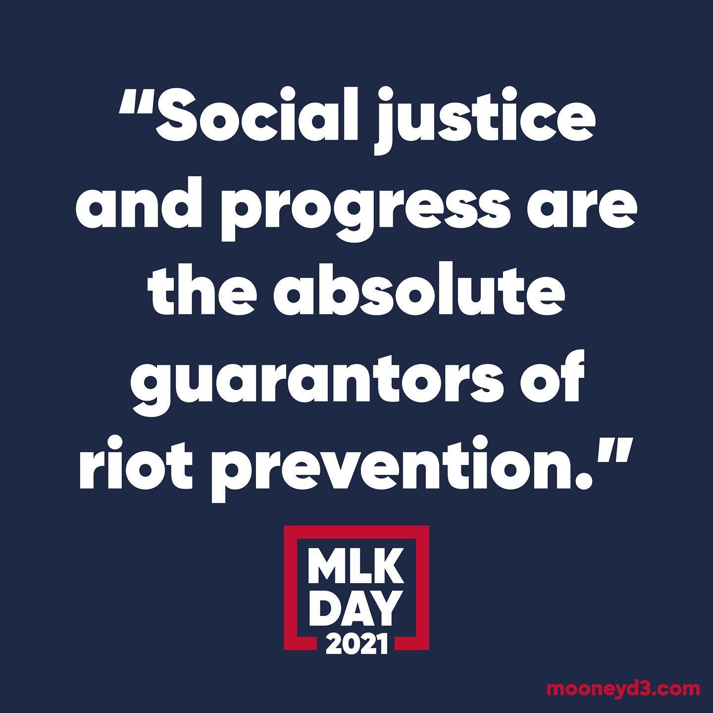 Wise words from the Nobel Peace Prize recipient, Martin Luther King, Jr, in his speech at Stanford University in 1967.

It often feels as though our country is at a literal crossroads. Differing political ideologies and social injustice tear at the v