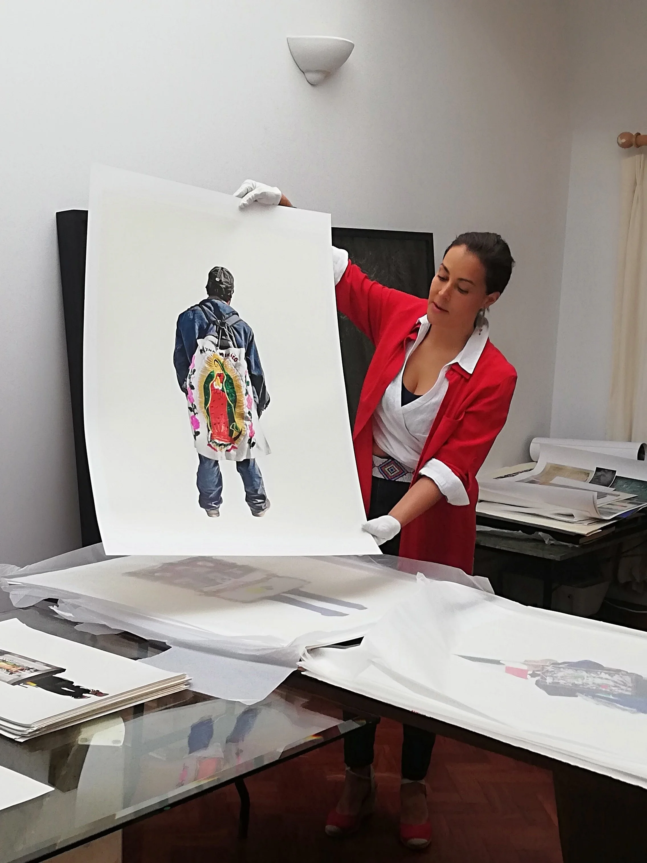 Alinka Echeverria´s Studio Visit - PHOTO LONDON