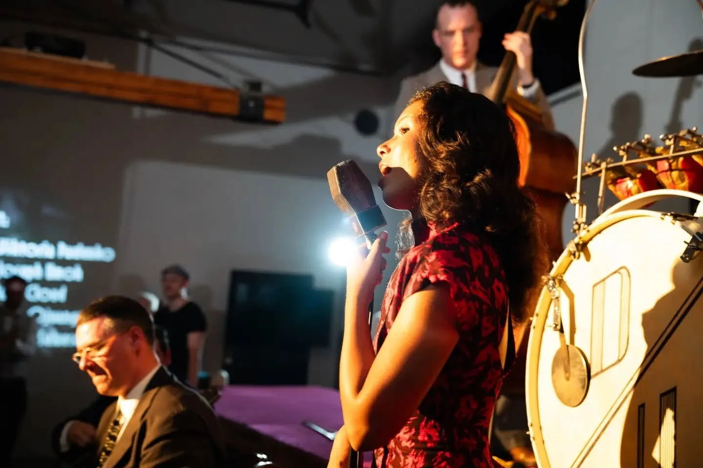 Three artists. Three mediums. One shared rhythm.

Photographer @tatsianatribunalova , cinematographer @vlvdkonyshev and musician @daveetheewave @theswinginhermlins  each brought a different language to&nbsp;PAID IN SWING. Together, photography, film,