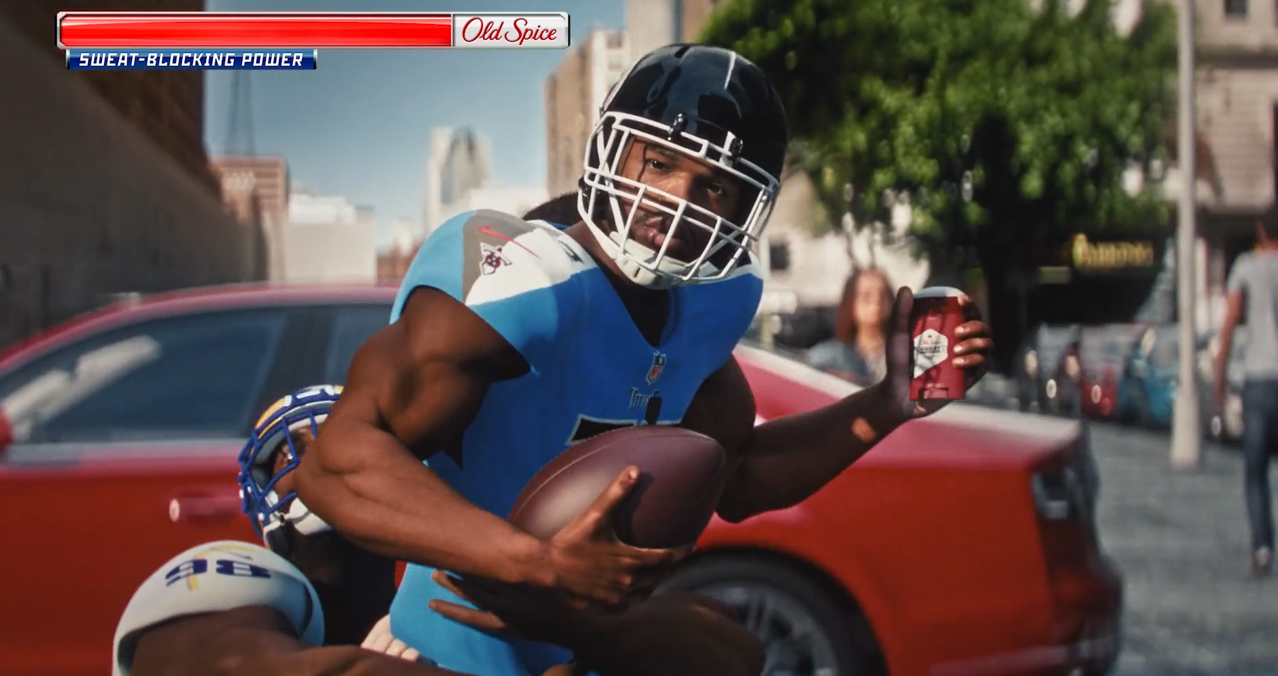 Old Spice Unstoppable Derrick Henry