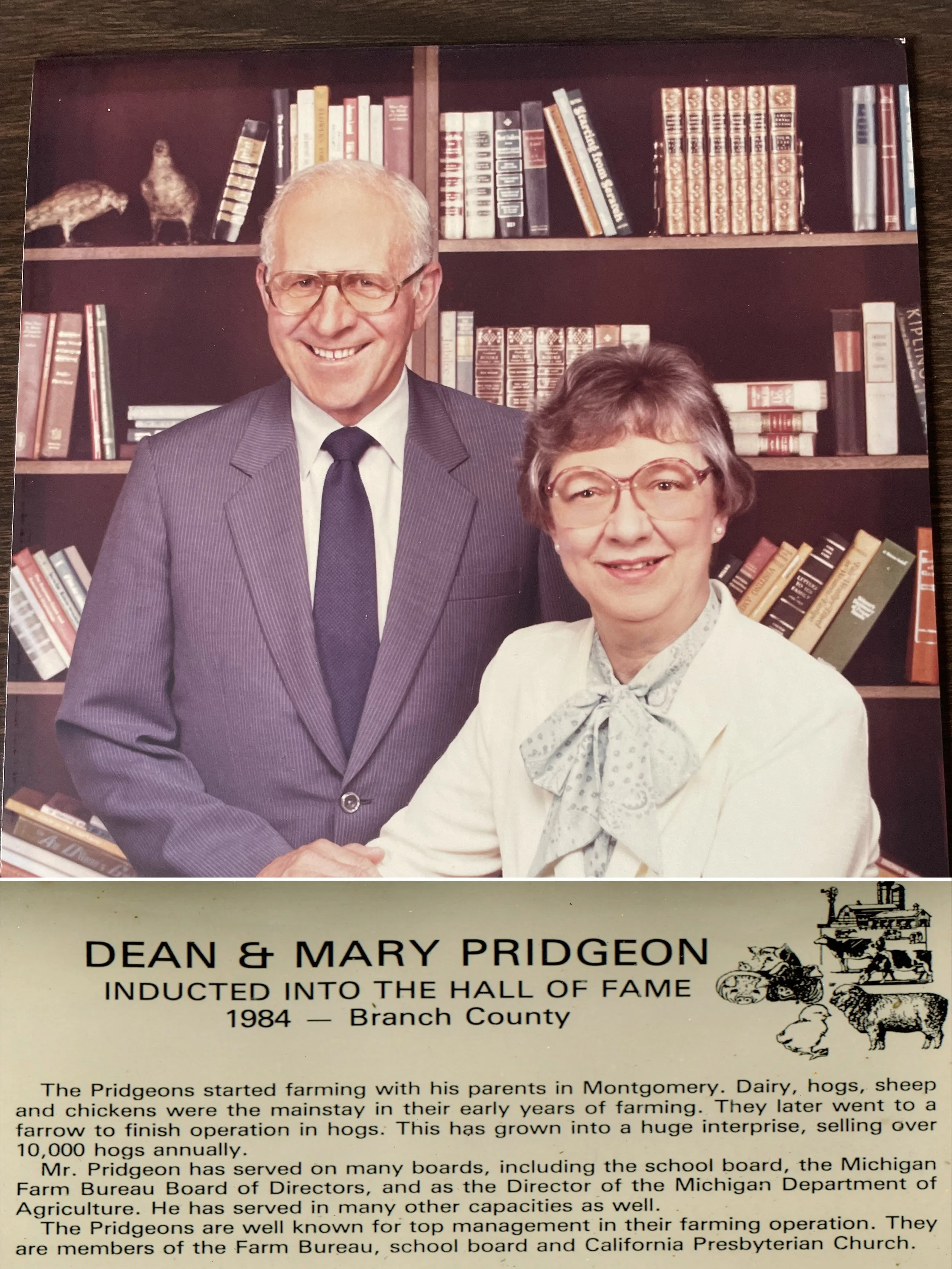 1984 Dean and Mary Pridgeon Branch.jpg