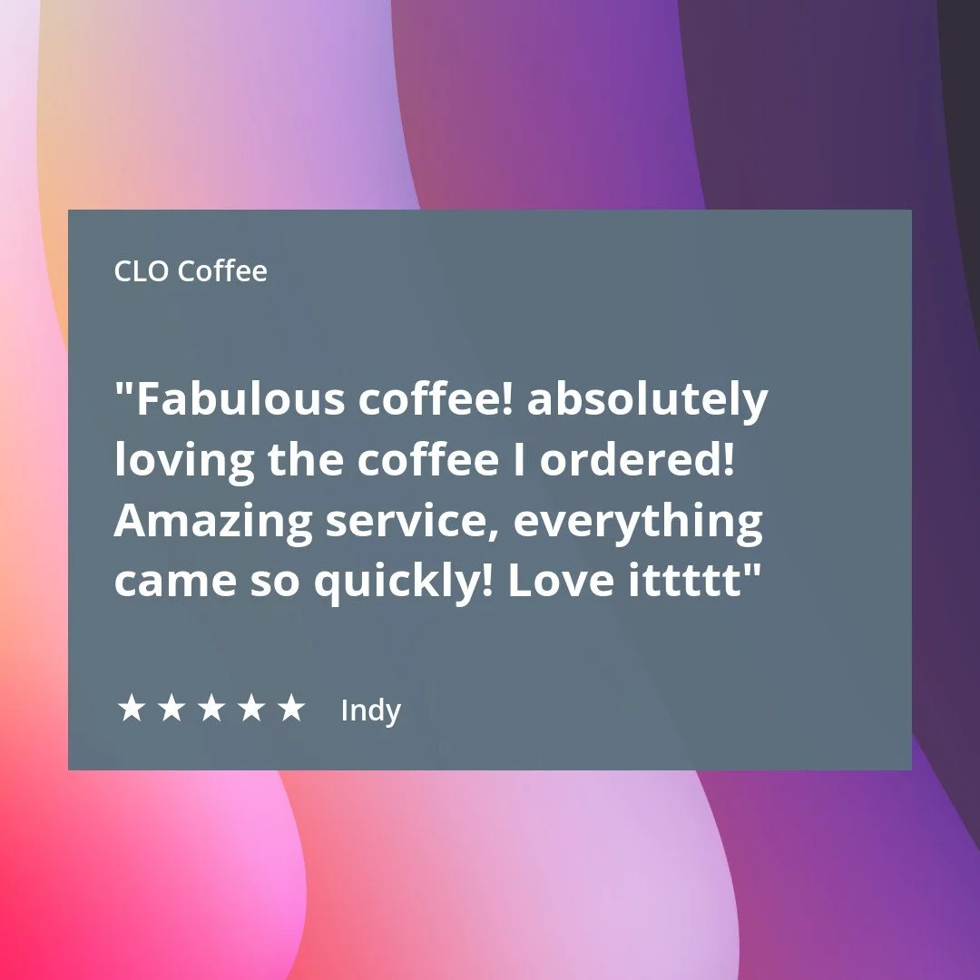 What a nice thing on a dreary Monday. Thanks Indy πβ 
β 
#coffee #coffeetime #mailordercoffee