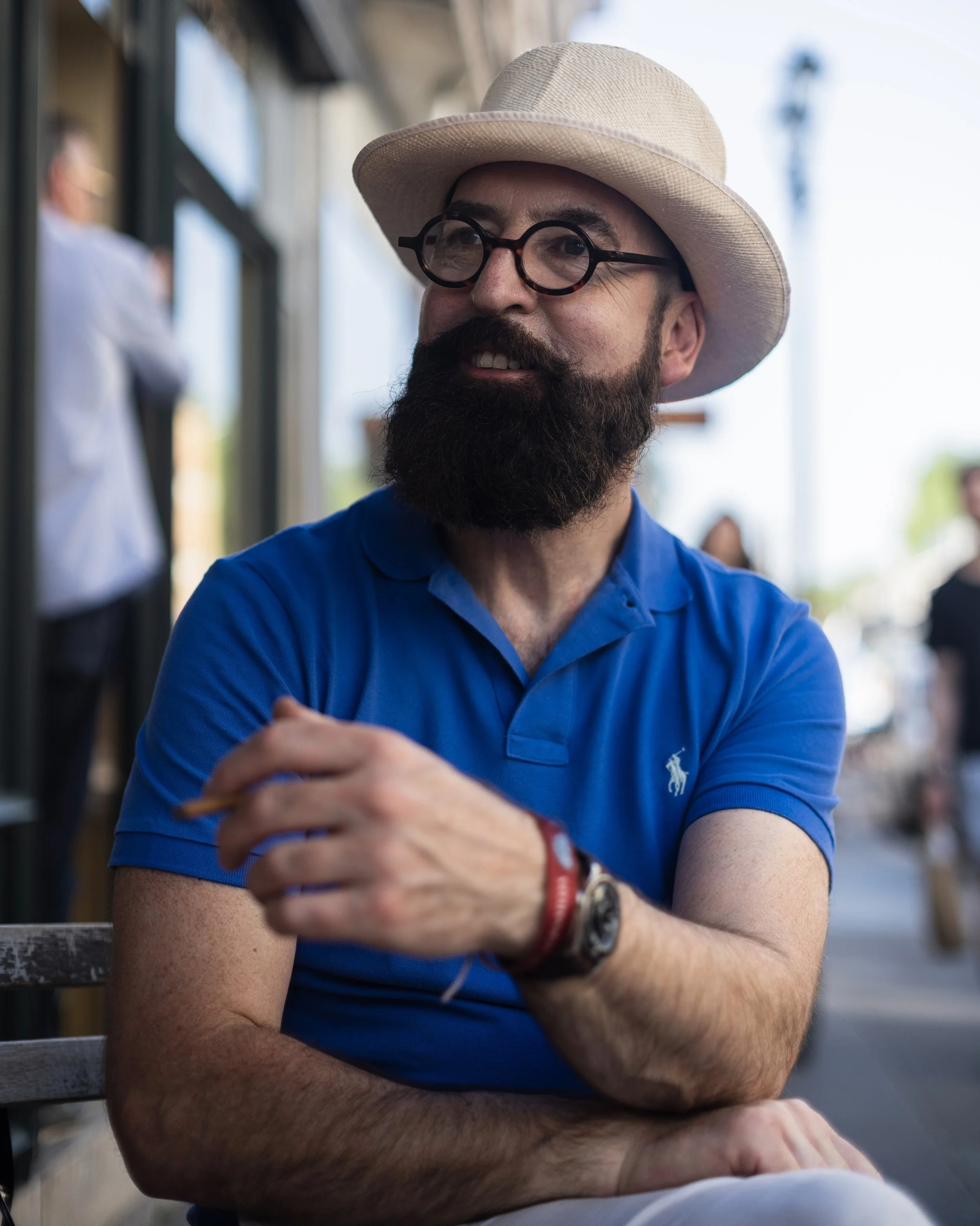 Portrait of a musician