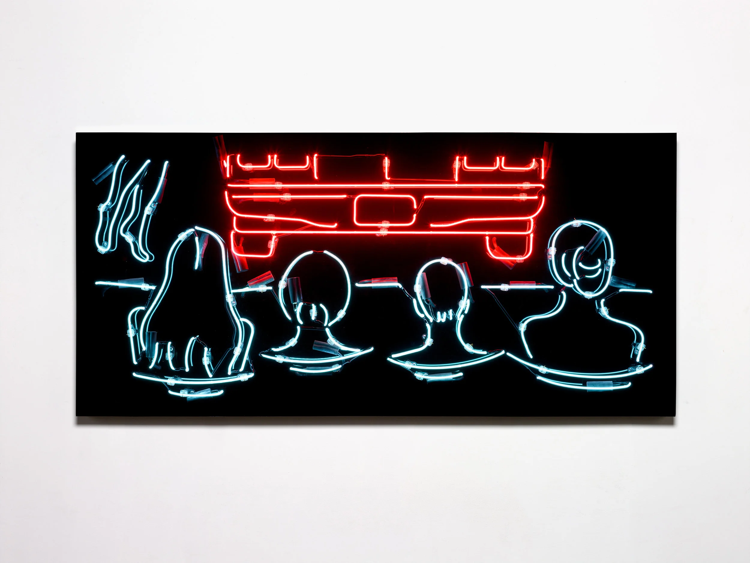 Kate Hush , “Five 107s outside of a silver Buick,” 2019