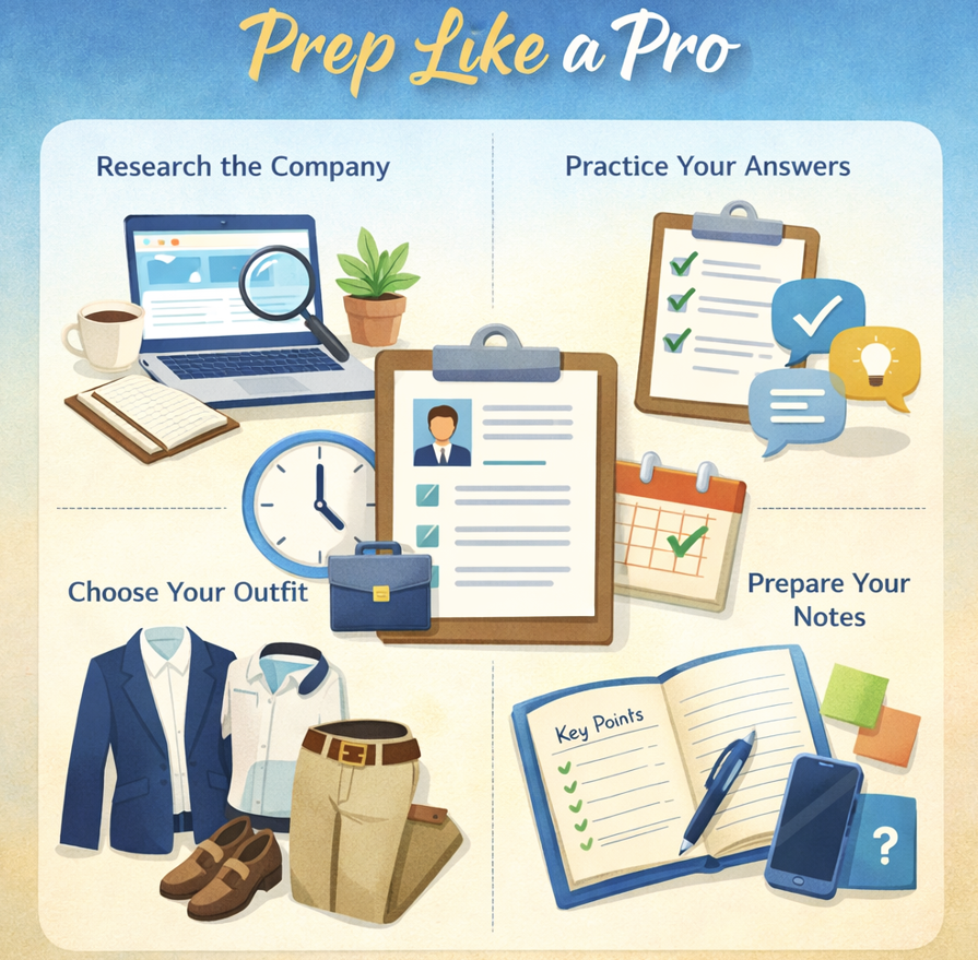 Interview Best Practices, Part 1: How to Prepare Like a Pro