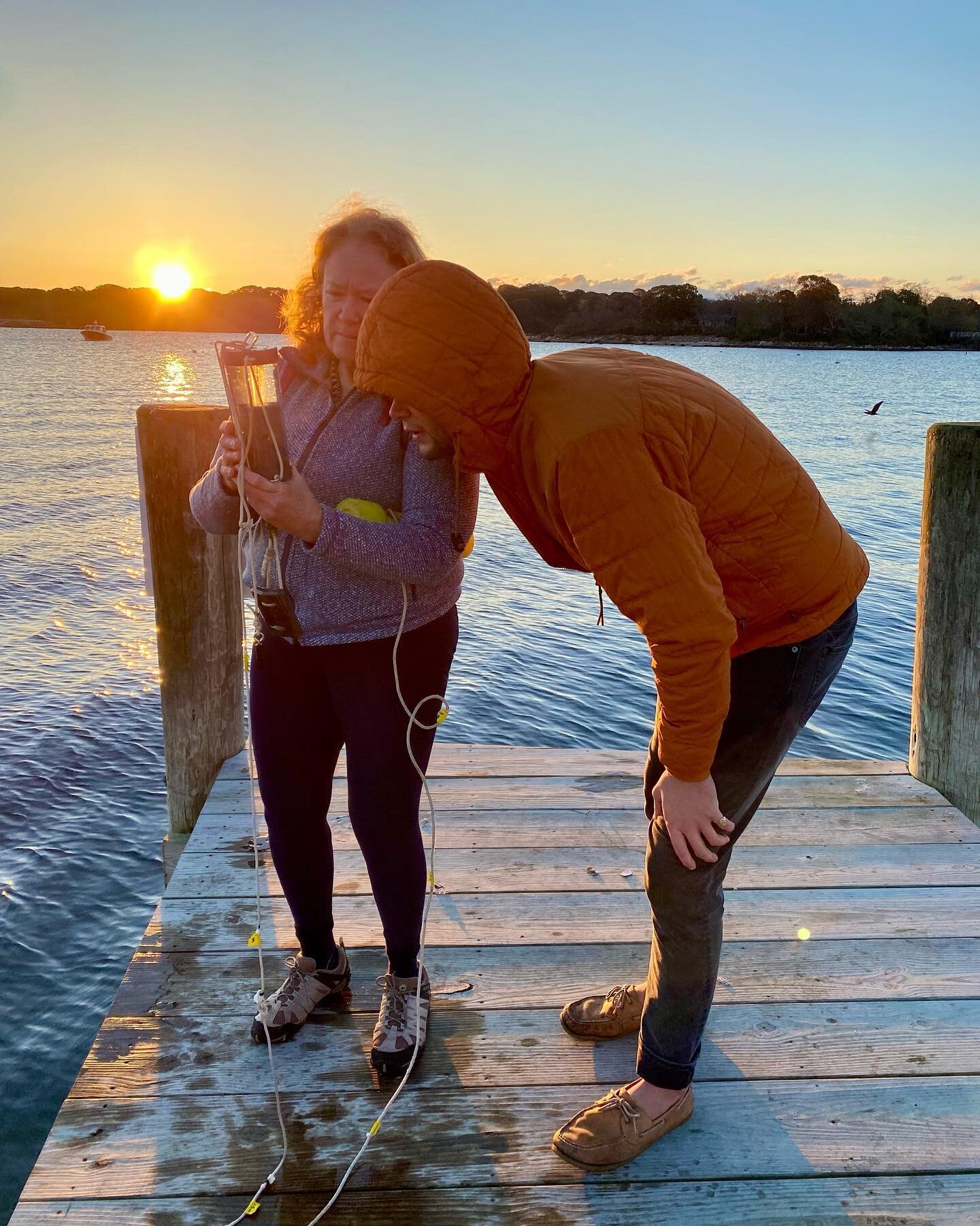 Our final water collection of the season was brutally cold and windy 🥶, but the water quality was excellent! We&rsquo;ll be back at it next year when the temperatures warm up.