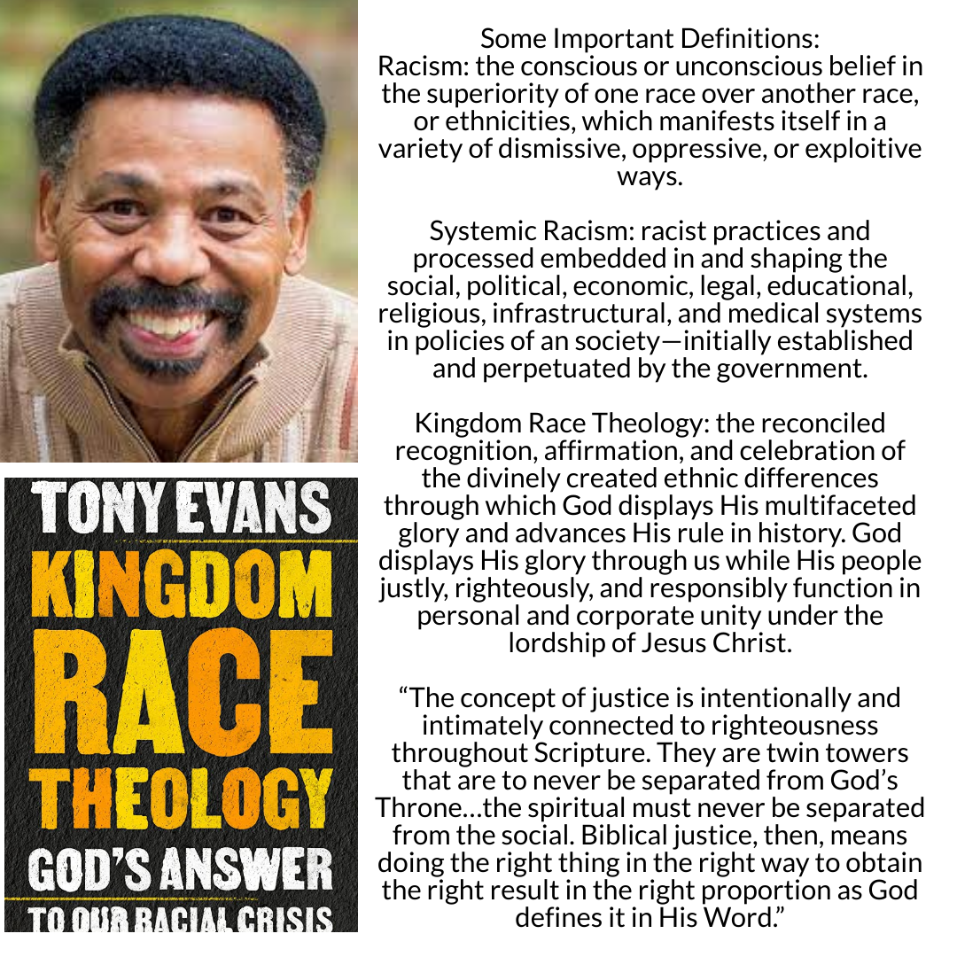 Kingdom Race Theology by Tony Evans