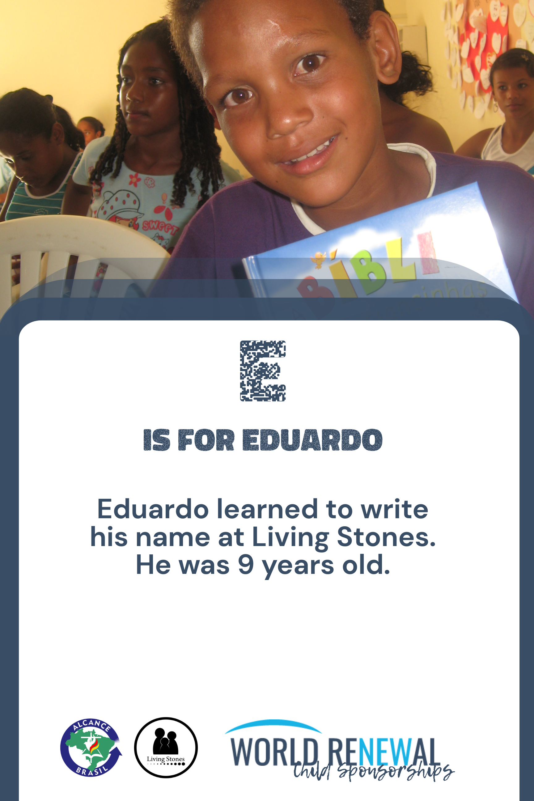 E is for Eduardo (Education)