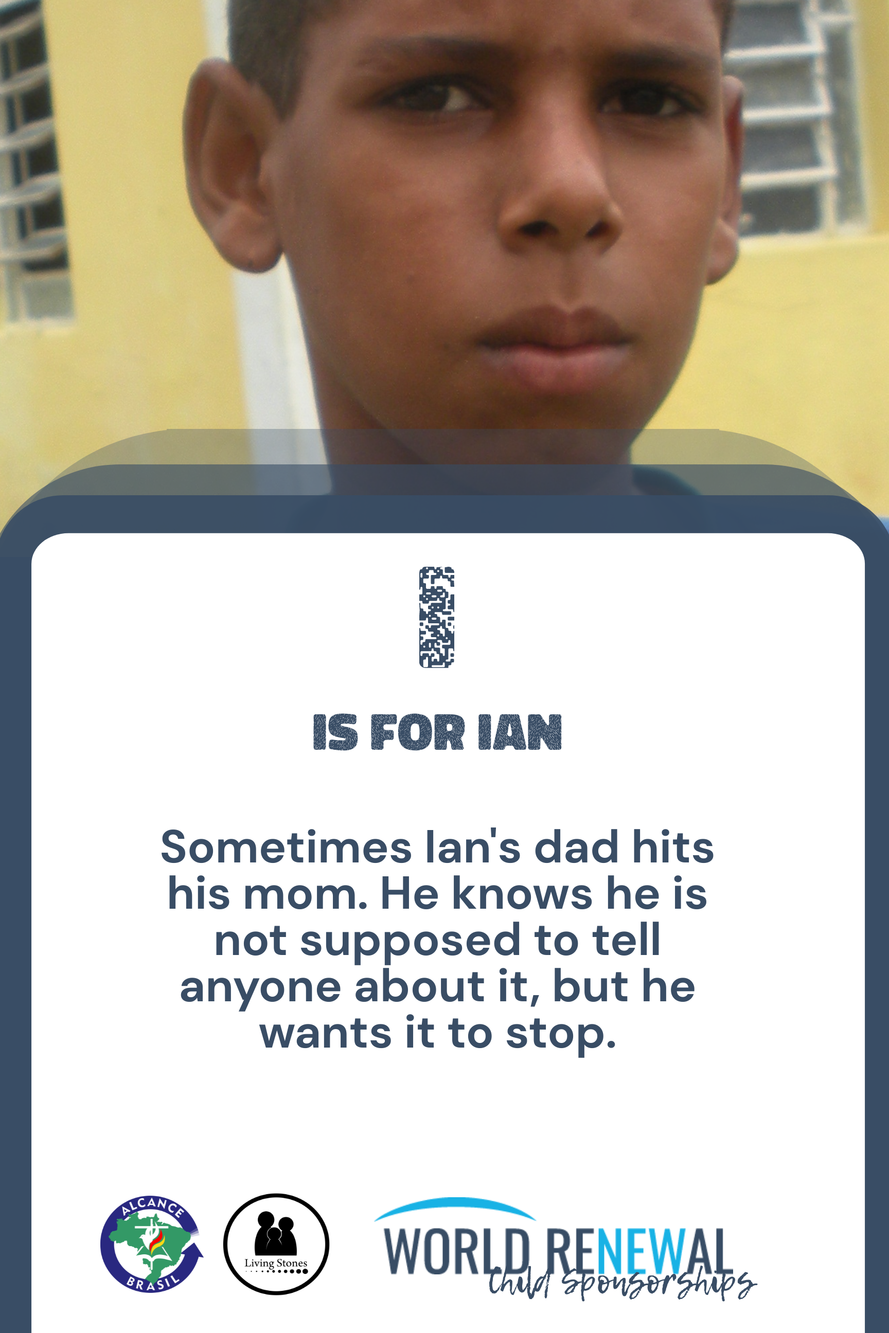 I is for Ian (Domestic Abuse)