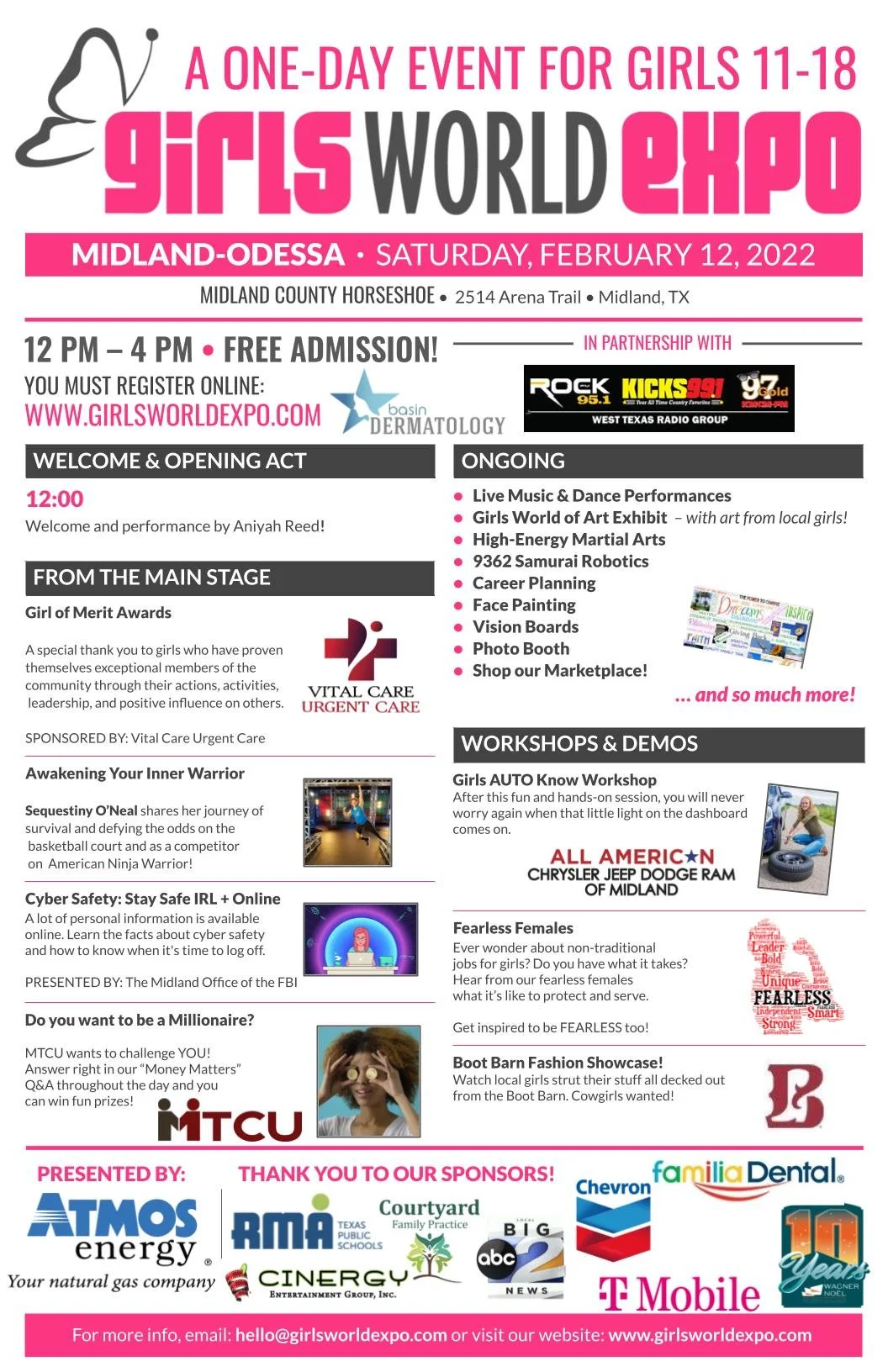 MidlandOdessa — Girls World Expo