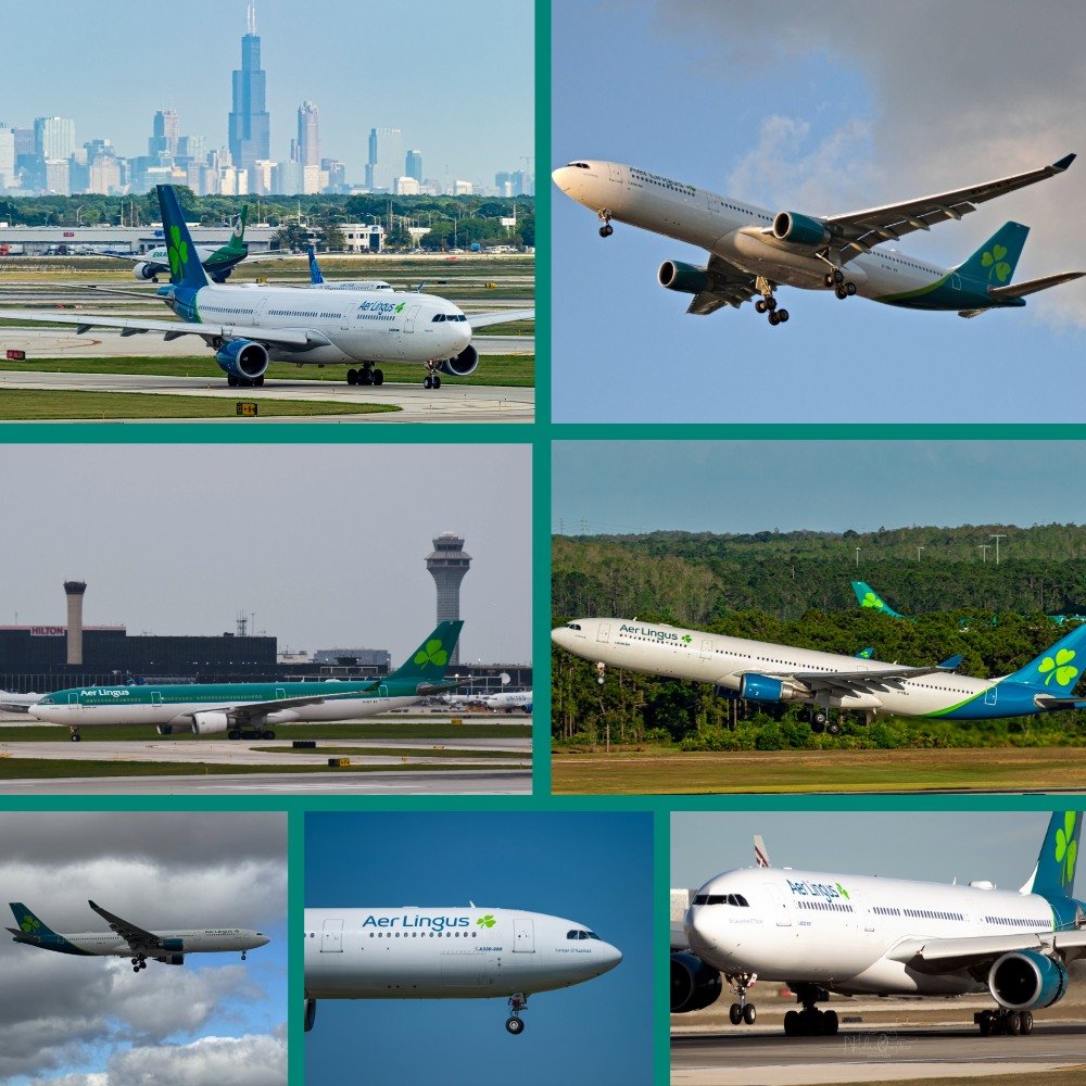 Our OAW members luckily find many shamrocks while plane spotting in Chicago and elsewhere. (How many ☘️ can you find in these photos?) ☘️May good luck and prosperity be yours! ☘️
📷Nicol&aacute;s Quintero Duque, Ravi Chaudhary, Roger Weyhrich, Steve 