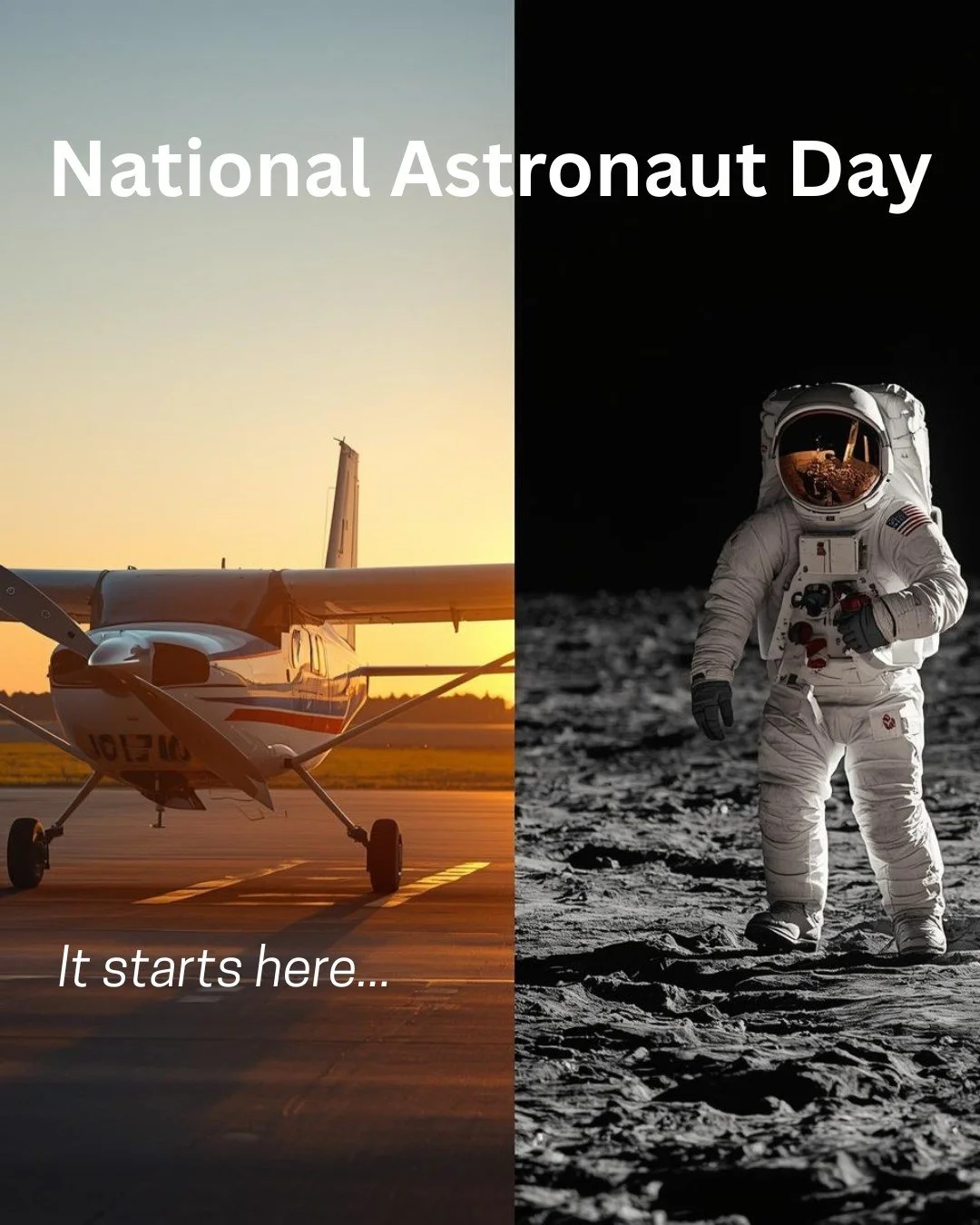 OAW celebrates all who reach for the stars.
#ordairportwatch 
#NASA 
#aviationfans 
#astronauts