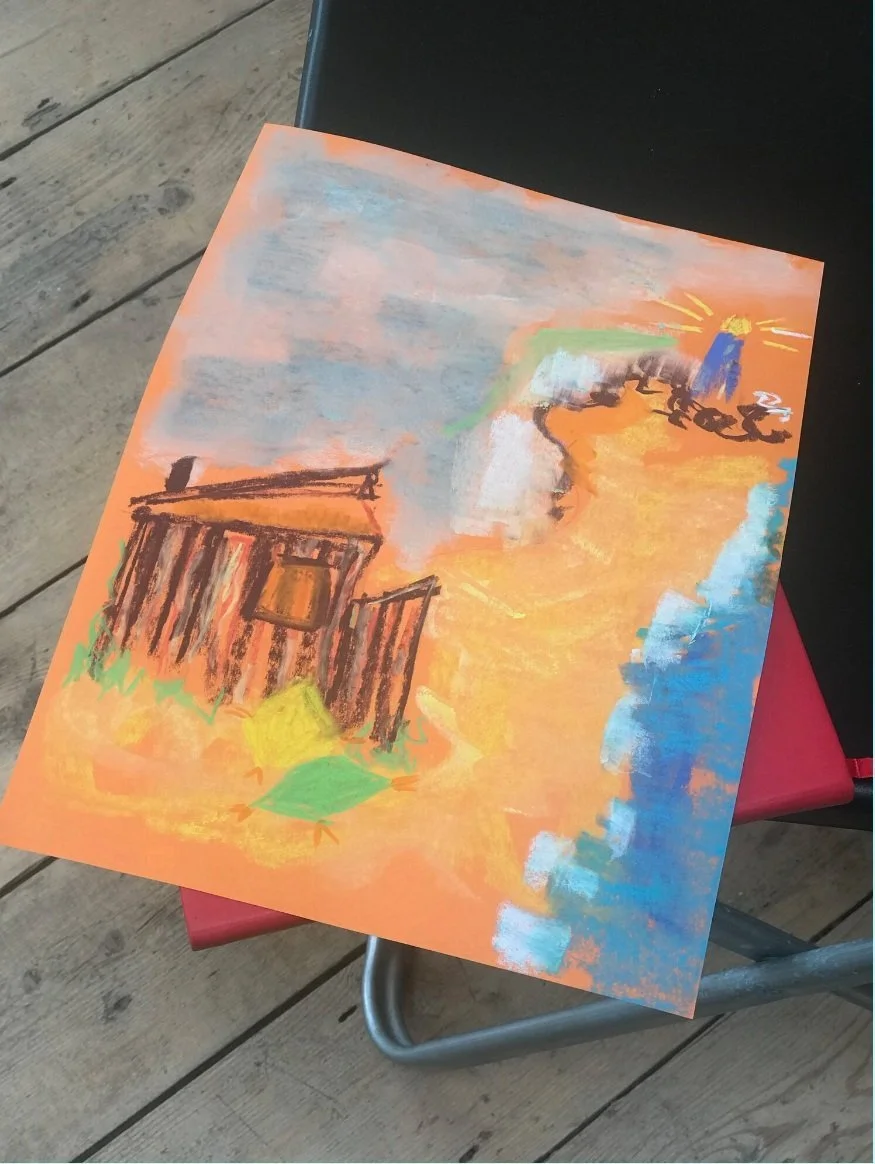 Getting out of the box: image work with a client.