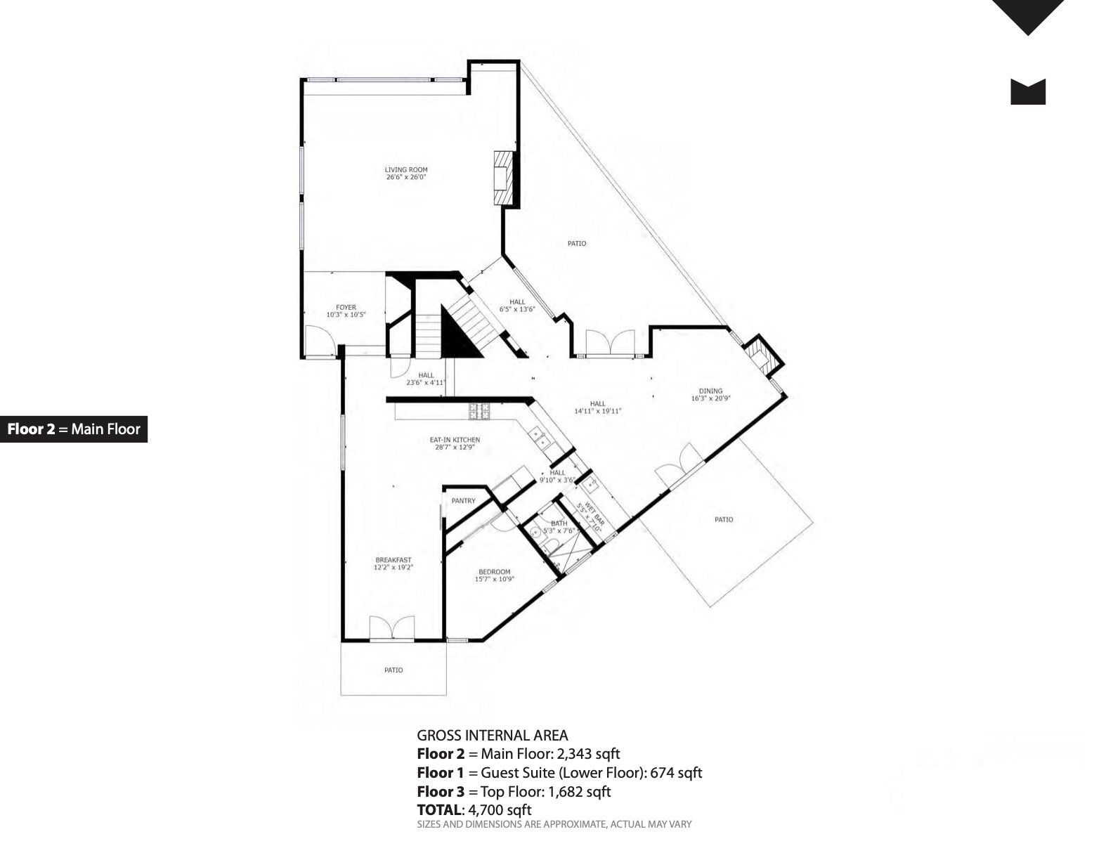 1580 Las Virgenes Rd - Main floor plan M.jpg