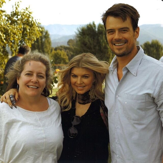 #fbf  Loved this shoot from way back with @oprah and @fergie at the star&rsquo;s winery in Solvang, CA.  Fergie&rsquo;s family made paella for the crew when we wrapped and of course we shared a few bottles from Ferguson Winery. Salt of the earth kind