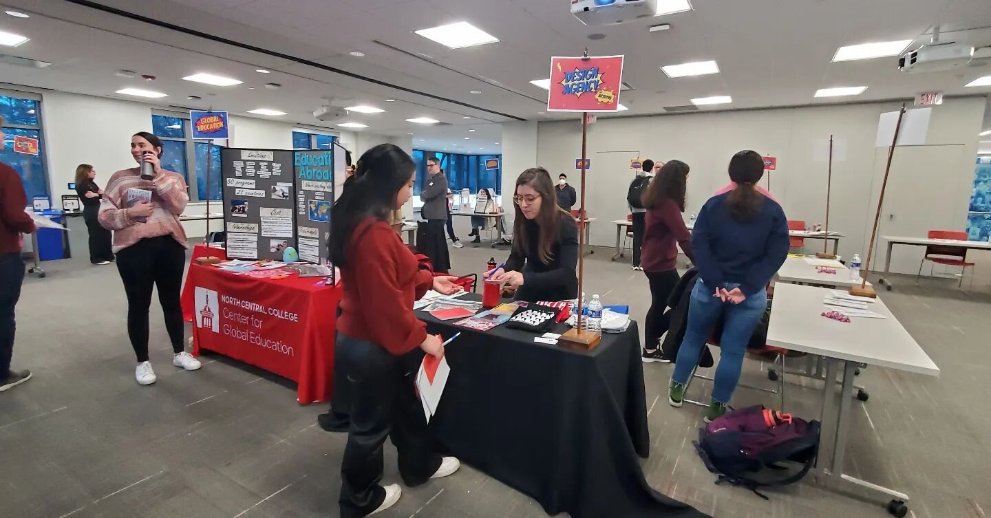 We had a great time meeting all of you at the CEL Fair this afternoon! If you're looking for more information about becoming a part of Design Agency, message us!

#nccdesign #nccdesignstudent #designstudent #northcentralcollege #getinvolved #designag