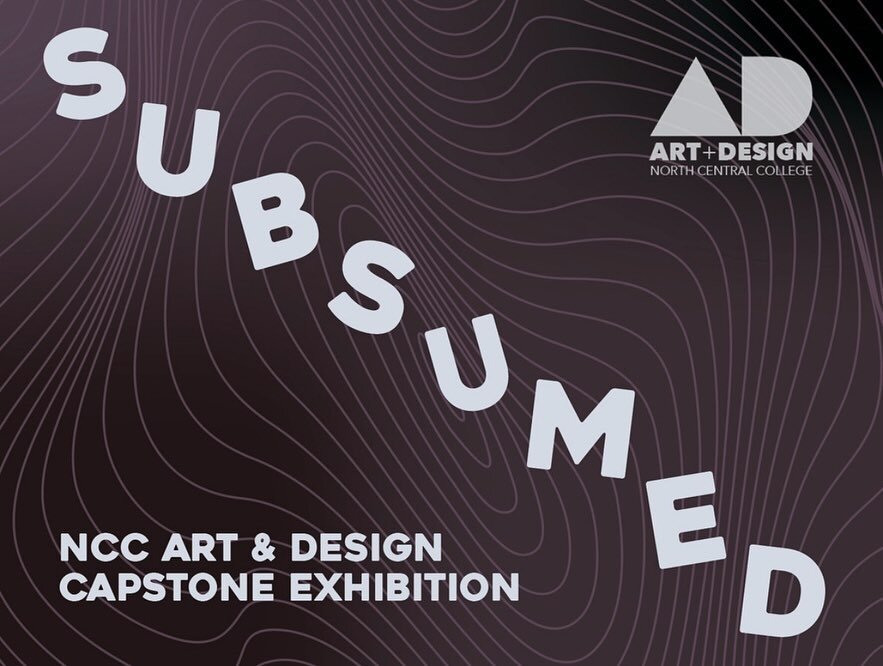 Subsumed: A student capstone art and design exhibition showing in Schoenherr Gallery! Please join us for our reception Thursday, April 4th from 5:30-7:30pm