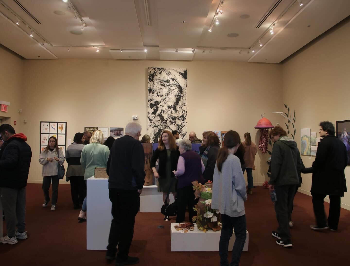 On behalf of the artists featured in &lsquo;Subsumed: NCC Art &amp; Design Capstone Exhibition&rsquo;, we want to thank everyone who attended the reception on April 4th. 
As a reminder, the show is still up on Schoenherr Gallery until April 27th!