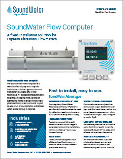 Flow Computer Spec Sheet