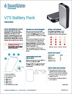 V75 Battery Pack Instructions