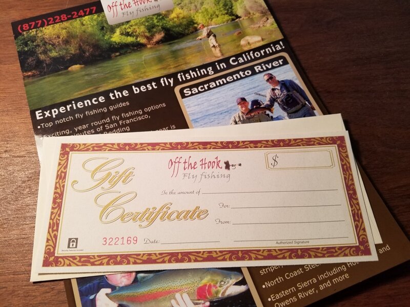 Fly Fishing Gift Vouchers for trips throughout Scotland