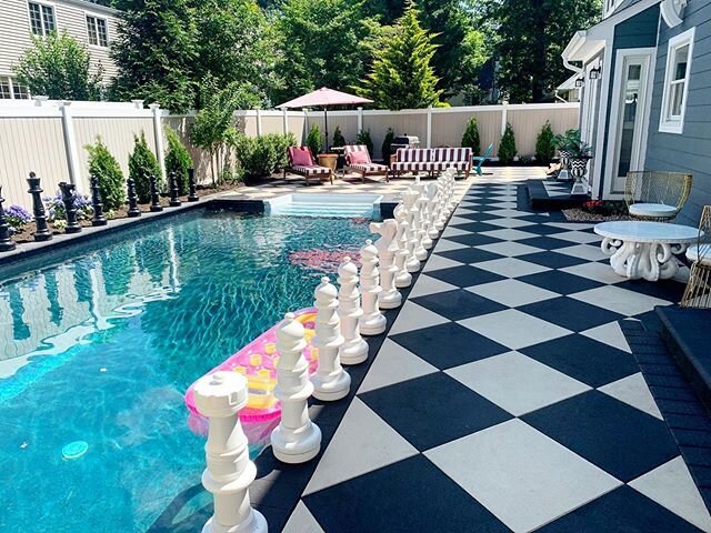 C H E C K M A T E ♟Just completed this fun project in Merrick ◾️◽️ #personaltouchny