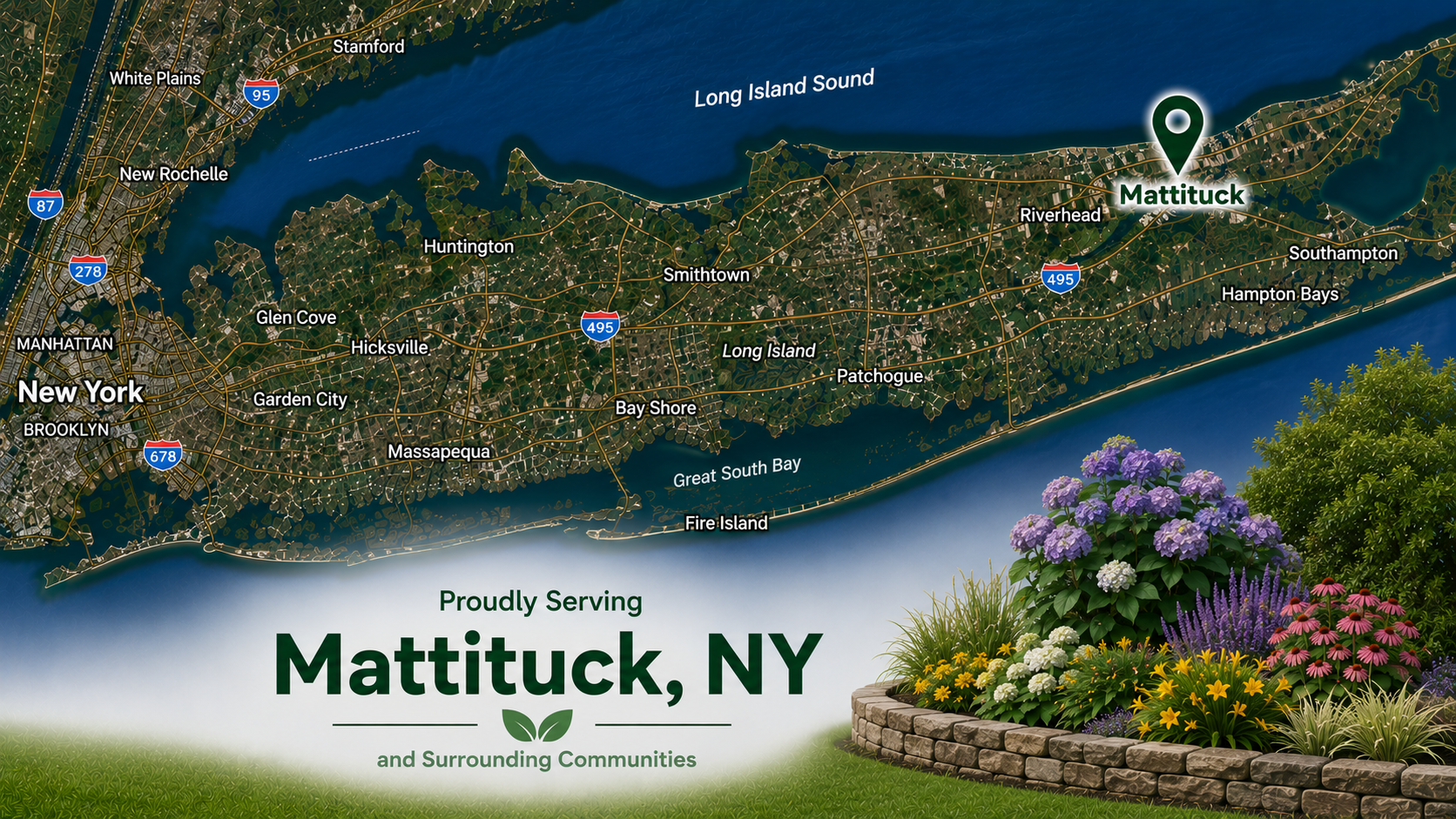 landscaping Mattiuck NY