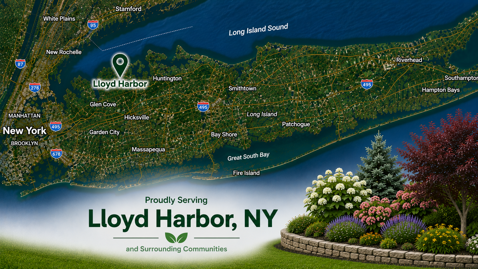 landscaping Lloyd Harbor