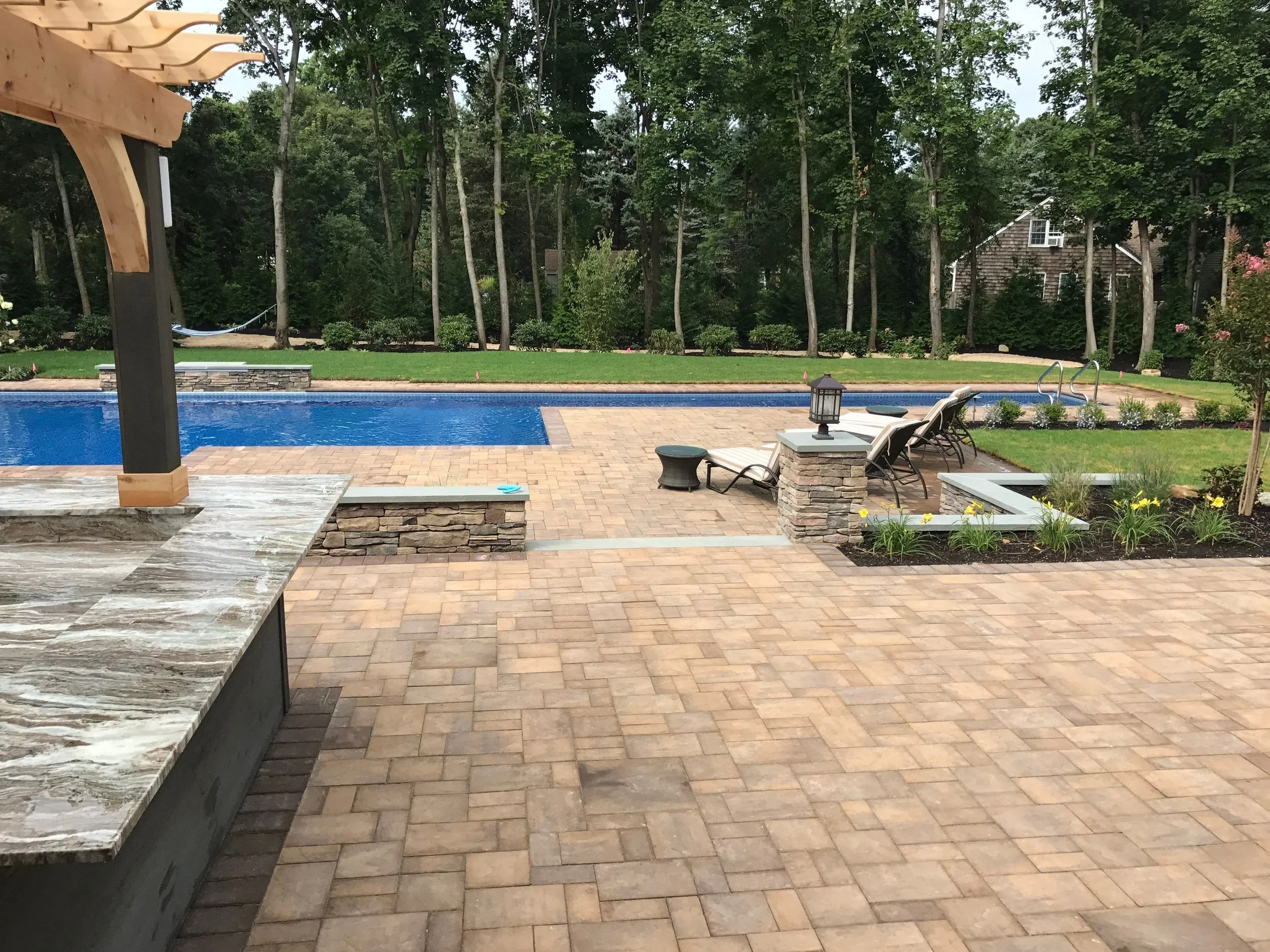 pool patio construction Melville NY